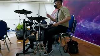 Video thumbnail of "KPPK 14 - Sungguh Besar Kau Allahku (How Great Thou Art) | Drum Cam"