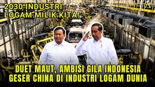 AMBISI GILA Indonesia Saingi China Kuasai Industri Logam Dunia