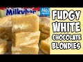 White Chocolate Blondies! Recipe tutorial #Shorts