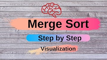 Merge sort algorithm |Step by Step visualization |Bangla