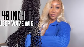 40 INCH DEEP WAVE WIG | 13x6 LACE FRONTAL ALIEXPRESS WIG UNBOXING | YUAN HAIR