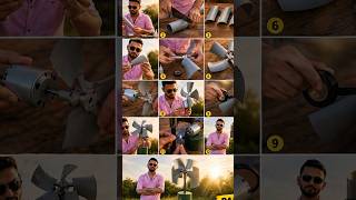 MAKING WIND TURBIN PART 1 #short #shortfeed