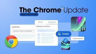 New AI Updates to Chrome Browser: In A Minute! by Minute Tech 1,266 views 3 months ago 1 minute, 7 seconds