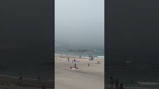 Niebla en las playas