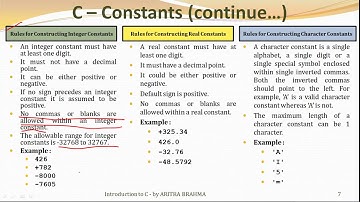 Introduction to C | C | ARITRA BRAHMA | (In Bengali)