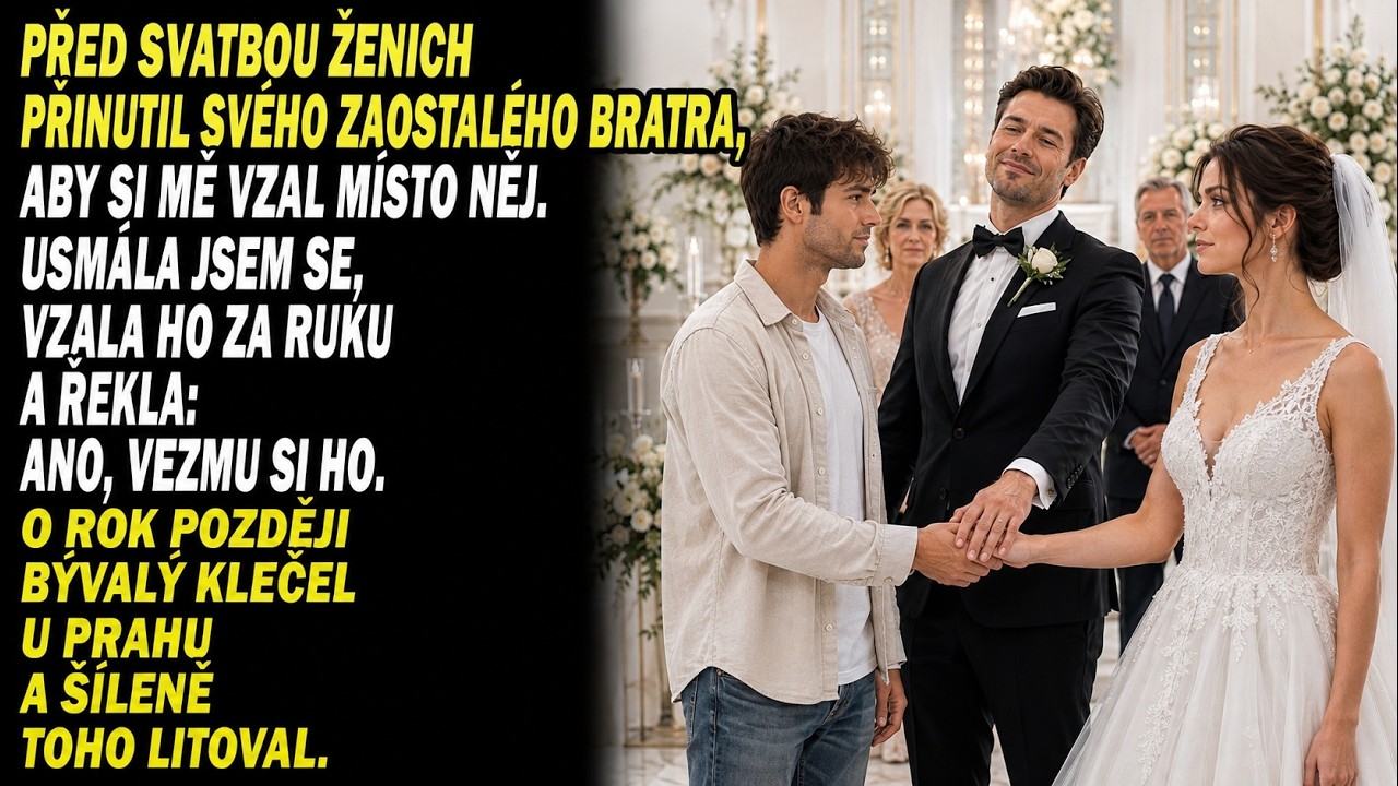 Dva dny před svatbou mě Adam – muž, kterému jsem věřila pět let – přivedl do předsvatební večeře svoji těhotnou milenku a před oběma rodinami prohlásil, že si mám vzít jeho bratra, kterého celá...