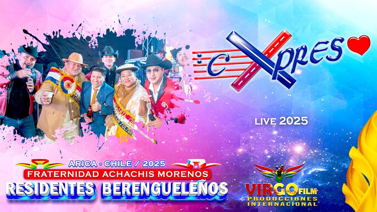 Expreso - En Vivo 2025 // Morenada Residentes Berengueleños // VIRGO FILM PRODUCCIONES