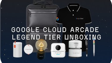 Google Cloud Arcade Legend Tier Swags!! Let