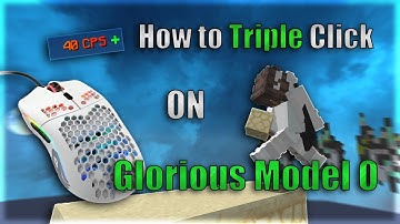 Glorious Model O: How to Triple Click