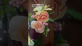 Floral Hoop, easy DIY tutorial by Bloom Culture Flowers#new #wedding #foryou #handmade #trending #v