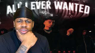 FREDO - ALL I EVER WANTED FT. DAVE (REACTION)