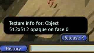 How to get texture info - Second Life Video TuTORial