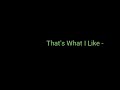 That's What I Like - Bruno Mars (drumless)