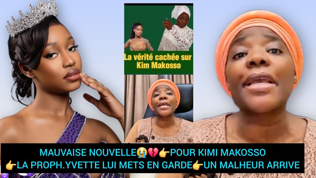 LA PROPH.YVETTE  ADRESSE UN AVERTISSEMENT À KIMI MAKOSSO👉TRES ALARMANTE😭