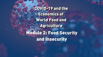 Mod. 2 Pres. 1 - Sven Anders - Understanding the cycle of poverty, vulnerability & food insecurity