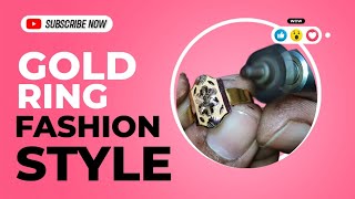 Gold Ring Design with Cutting कटिंग के साथ सोने की अंगूठी का डिजाइन कैसे बनाएं