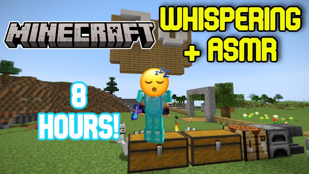[8 HOURS] Minecraft ASMR For SLEEP 😴💤 | Building A Zoo Parts 1-10 - YouTube