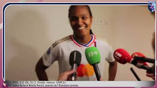 ⚽ PSG 1-2 OL [1/2 retour UWCL ] réactions de Selma Bacha et de Wendie Renard