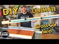 How To Make the Ultimate Crosscut Sled | Woodworking Project In the Comfort of the NewAir AC-14100H