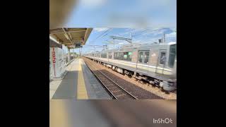 JR西日本 琵琶湖線 特急ひだ 普通電車 4K HDR撮影