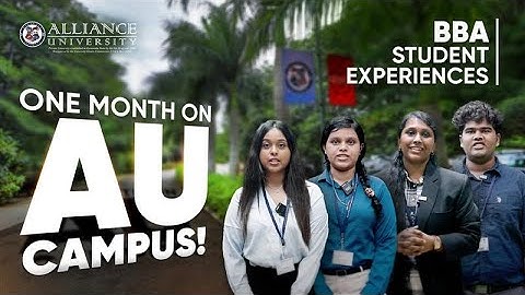 One Month on AU Campus! | BBA Student Experiences