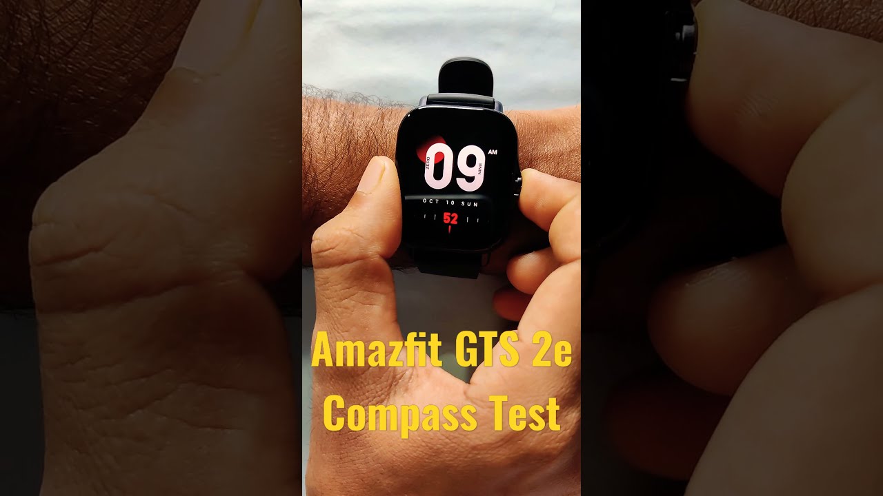 Amazfit GTS 2e Compass Test Amazfit Smartwatch shorts amazfit smartwatch shortsvideo