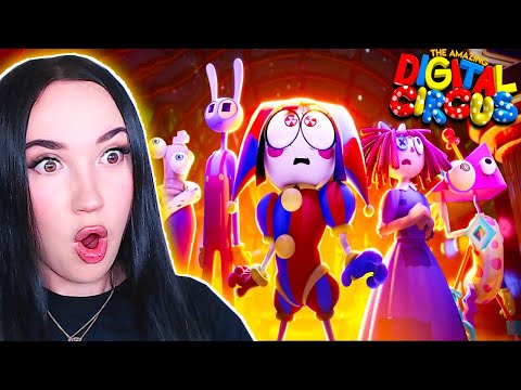 🎪 ОНИ НАКОНЕЦ-ТО СБЕЖАЛИ!!😨 УДИВИТЕЛЬНЫЙ ЦИФРОВОЙ ЦИРК - Серия 7: Пляжный Эпизод Реакция