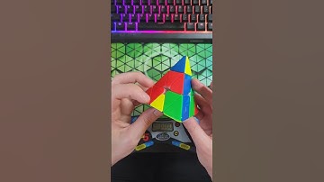 Pyraminx Solve of the Day 5/7 - 1.85 #rubikscube #pyraminx #cubing #puzzle #shorts