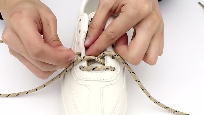 How do I tuck in my leather shoelaces similar to this? Is there a certain  way to do it or are you supposed to cut them? They are very stiff/rigid. :  r/malefashionadvice