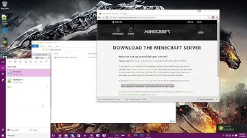 How To Make A Minecraft 1.10 Server