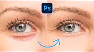 remove dark circles - short photoshop tutorial