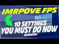 10 windows settings you must do now optimize your windows for gaming 