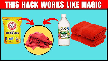 How to Keep Towels Soft and Fluffy Again 😍 With This Simple Trick!