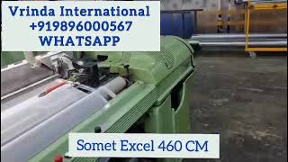 460 CM SOMET EXCEL RAPIER LOOM. (+919896000567) whatsapp.