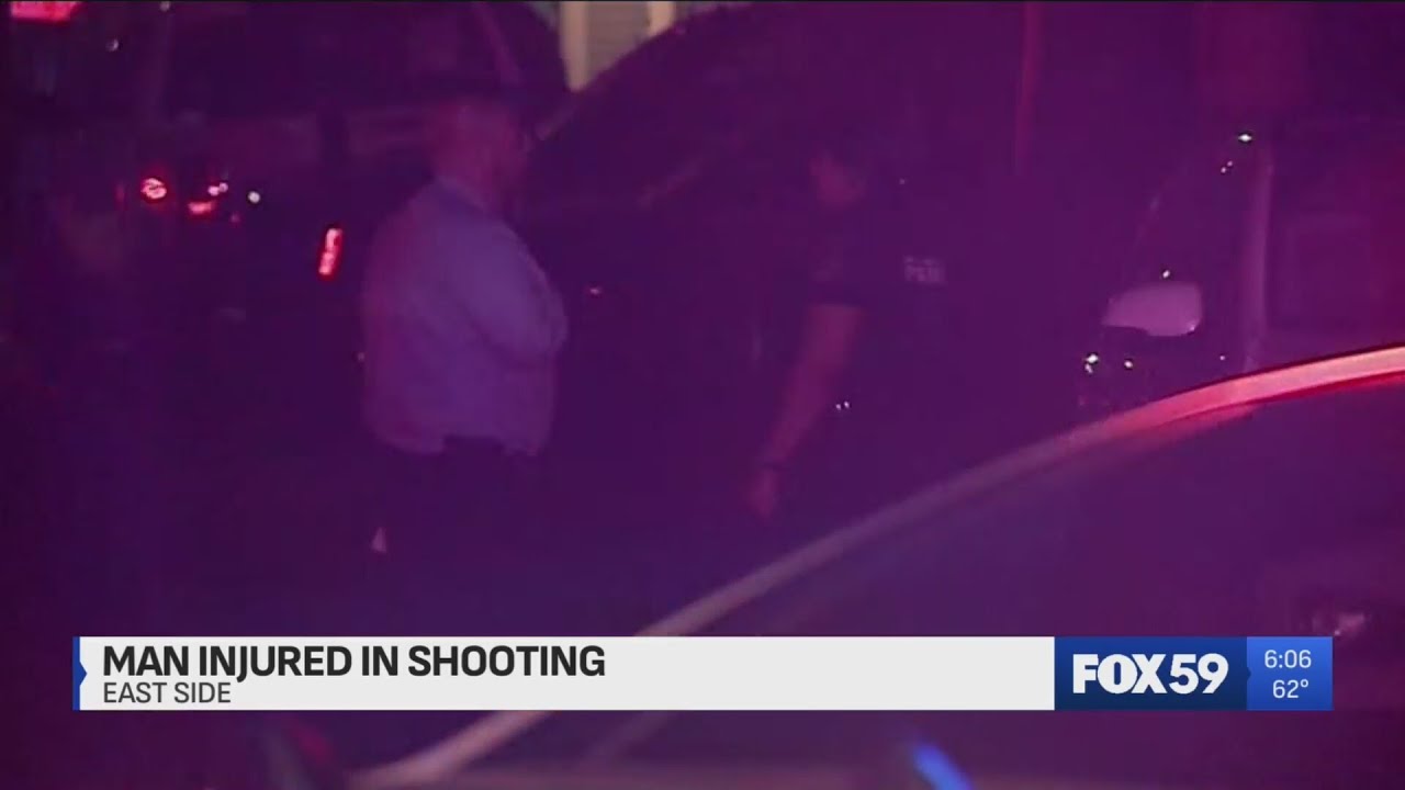 Man injured in east side shooting - YouTube
