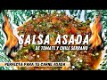 SALSA ASADA | SALSA DE TOMATE CON CHILE SERRNO | como hacer salsa asada