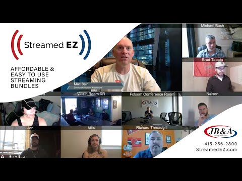 Elevate Your Zoom Meetings with Streamed EZ Bundles