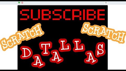 Scratch Tutorial 1 | Getting Started and Animating a name |