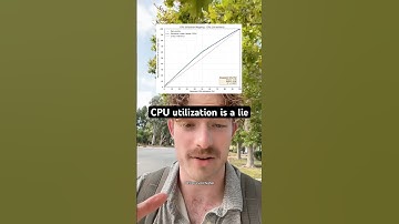 cpu utilization is a lie #dev #tech #software #cpu #cs