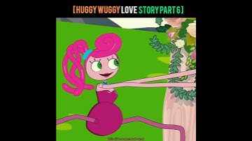 Huggy Wuggy Love ♥️ Story | Part 6 Funny Animation Cartoon | Poppy Playtime Rainbow friends #shorts
