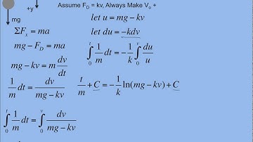 VelocityDependentForce Integration