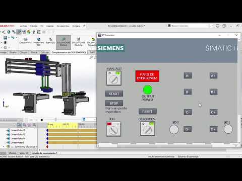 Factory IO and SolidWorks demonstration