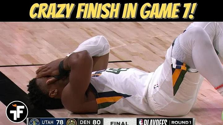 Donovan Mitchell loses the Ball Mike Conley Misses...