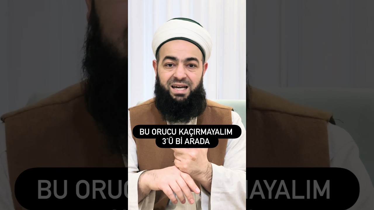 1,2,3,4 Ocak bu oruçları kaçırmayalım