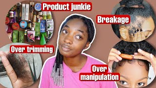 WHY YOUR NATURAL HAIR IS NOT GROWING ‼️ | THINGS TO AVOID WHEN GROWING NATURAL HAIR ‼️