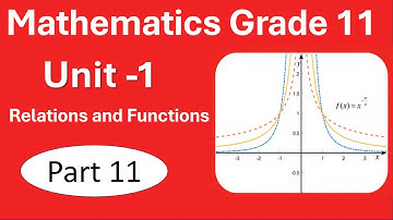 11. Grade 11 | Class 11 Maths Unit 1 Part 11 Unit Review Exercise | New Curriculum | Afan Oromon
