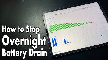 How to Stop Overnight Battery Drain on iPad in 2023 | Easy Fix