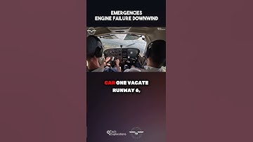 What is engine failure downwind?