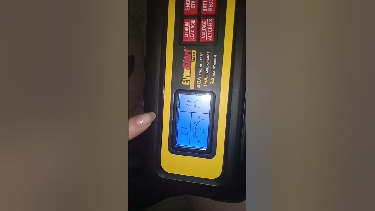 Everstart Maxx 40-Amp Automatic Battery Charger & Maintainer. - YouTube