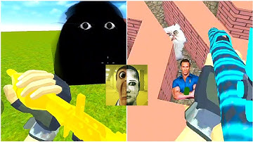 Nextbots Sandbox in Backrooms Shooter Gameplay 360 ,Sandbox Android Games  ios Walkthrough Simulator